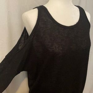 Open Shoulder Light Sweater